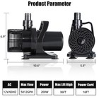 3700-5812gph Water Pump Aquarium Fish Tank Submersible Pond Fountain Hydroponics