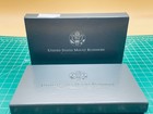 1991 Silver U s  Mint Mount Rushmore Anniversary Two Coin Proof Set Box   Coa