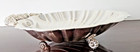 Ws Blackinton Silver Plate Footed Scallop Shell Dish Tray Bowl