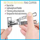 2pcs Stainless Professional Extra Large Toenail Clippers For Heavy Duty Toe Nail