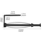 Paper Towel Holder Self Adhesive Under Cabinet Mount  Wall Mounted Paper 