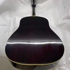 All Solid Wood Vintage Sunburst Spruce Acoustic Guitar Mahogany Body Hard Case
