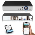 Kerui 8ch H 265  5mp Lite Dvr 1080p Outdoor Cctv Home Security Camera System Kit