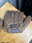 Lot Of 3 Vintage Baseball Gloves Spalding  Dubow  Rawlings