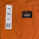 Rasco Fr Long Sleeve Henley Pocket T-shirt Otf455  Hrc 2 Orange Large Xxxl   New