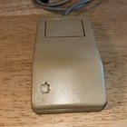 Vintage Apple Macintosh A9m0331 Desktop Bus Ball Mouse One Button Adb Usa Made