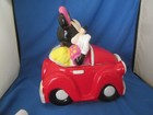 Vintage Disney Mickey   Minnie Mouse Car Cookie Jar - Houston Harvest Collectors