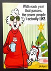  one  Maxine   Dog Vintage Christmas Card Happy Holidays You Made The Cut Funny