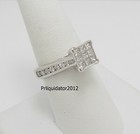 1ct Natural Diamond Anniversary Engagement Wedding Ring Bridal 10k White Gold