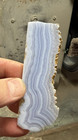 Namibia Blue Lace Agate Rough Slab Lapidary Cabochon 53 4 Grams