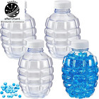 4 Pcs Plastic Water Gel Bead Bottles Refill Hopper For Toy Blaster Ammo Storage