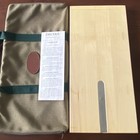 Drueke Cribbage Master Model 1950 3 Track Board 24 Pegs Instructions Canvas Bag