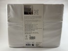 Hotel Style 600tc Egyptian Cotton Sateen 4pc King Size Sheet Set  Solid White