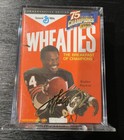 1999 Wheaties Mini Box Walter Payton 75 Years Of Champions 24k Gold Signature