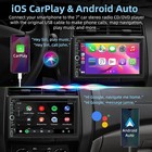 Double Din Car Radio With Cd dvd Player- Support Carplay   Android     Fast Ship