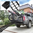 10ft Aluminum Loading Ramp Dirtbike Motorcycle Truck Single