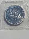 1963-1967 Canadian  1 Silver Dollar Pl