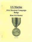 Marine Corps Banana Wars 1914 Mexican Campaign Medal   d Roll   Roster Book