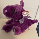 Aurora Flame Purple Dragon Dreamy Eyes Plush 10 Inch Glitter Stuffed Animal 2005