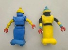 Vintage 1977 Space Fighters Robot 5  Action Figure Lot Imperial Toys Hong Kong