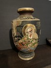 Japanese Satsuma Style Vase  Late 19th Early 20th Century