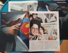 Superman The Movie Ad 1978 Shirt Rip 2 Page Oversize Christopher Reeve Original