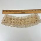 Antique Tatted Lace Yoke   Matching Accessory Piece