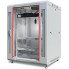 15u Wall Mount Server Rack Network Cabinet Data Av 24-inch Depth Locking Grey