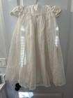 Vintage 1964 Handmade Christening  Baptism Dress  Pristine Condition 