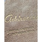 Soft Tan Leather Vtg Address Book Little America Cheyenne Wyoming
