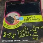 Boogie Board Jot 8 5 Ewriter 8 5in Lcd Writing Tablet Black pink W  Sleeve