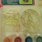 Vintage Craft House Sun Gleams Paint By Number Christmas Ornament Kit