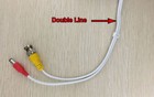 Sikker 60 120 200 Feet Cctv Bnc Video 12v Dc Power Hd Security Camera Cable Lot 