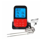 Wireless Dual Probe Digital Meat Thermometer Bbq Grill Smoker Oven Turkey Cook