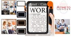 Large Acrylic Magnifier With Light 5x 48led Full-page Reading Inspection