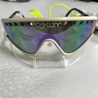 80s Oakley Eyeshade Vintage Violet Iridium Lenses Sunglasses With Pouch Jp F s
