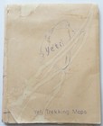 Old Vintage Trekking Map Round Annapurna Pokhara To Jomosom Manang Nepal 