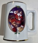 1996 Coca Cola Collectors Edition Seasons Greetings Mug Stein Christmas Holiday
