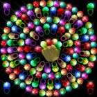 100 Pcs Led Flashing Rings For Halloween Party Favors  Carnival Supplies