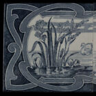 Set Of 6 Original Art Nouveau Tiles C 1910 Gilliot   Cie Belgium