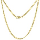 14k Yellow Gold 2 2 -3 5mm Men Women Miami Cuban Link Chain Necklace7-30    Hollow