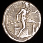 405-367 Bc Dionysios I  Ar Drachm Vf
