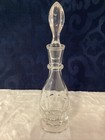 Set Of 2 Nachtmann Crystal Decanters   Stoppers  Hand Blown Vintage - Fast Ship