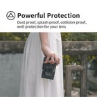 Yc Square Metal Lens Hood W  49mm Adapter Ring For Fujifilm Fuji X100v Camcorder