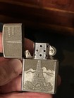 Vntg 1996 Zippo    eiffel Tower     latout Eiffel   Lighter W Flint It Fires