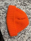 Vintage John Deere Bright Orange Stocking Cap