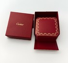Authentic Cartier Ring Love Box  empty  Set With Gift Box Travel Case Mcm 