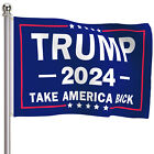 Double Sided Trump 2024 Flag 3x5ft President Trump Flag Take America Back Banner