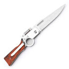 1pc Tactical Flipper Knife - Ambidextrous Stainless Steel Pocket Knife