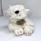 Yomiko Classics Russ Sheep Dog Plush Long Hair White Gray Stuffed Soft
